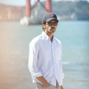 Chemise Oxford Rayée Bleu - Retro Fit