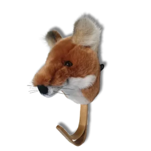 Patère peluche renard - Wild & Soft