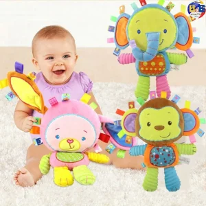 PELUCHE BEBE| Doudou sensoriel pour bébé🧸