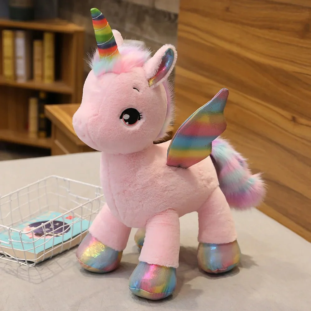 Peluche licorne  Petite, Moyenne ou Grande🦄🌈 – Image 3