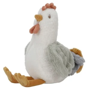 Peluche poule Little farm - LITTLE DUTCH