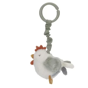 Peluche poule vibrante - LITTLE DUTCH