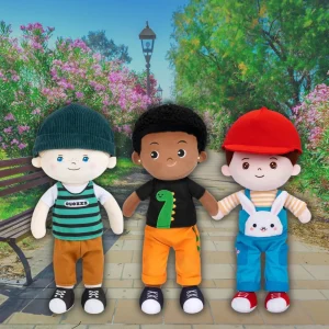 POUPÉE DE CHIFFON GARÇON|  Doudou, Peluche, pour Garçon Mignon🧸