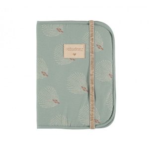 protege carnet de sante Poema WhiteGatsby/AntiqueGreen - NOBODINOZ