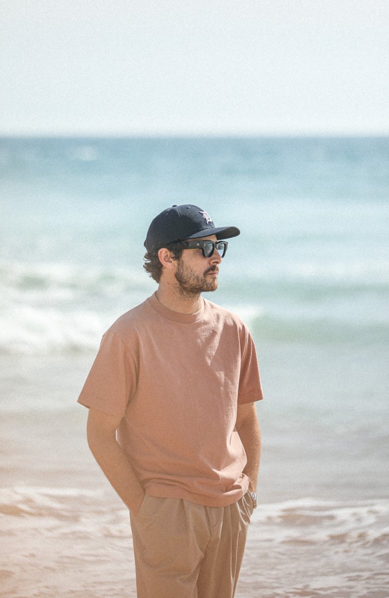 Tee-Shirt Comfort Acid Wash Rose Dust – Image 4