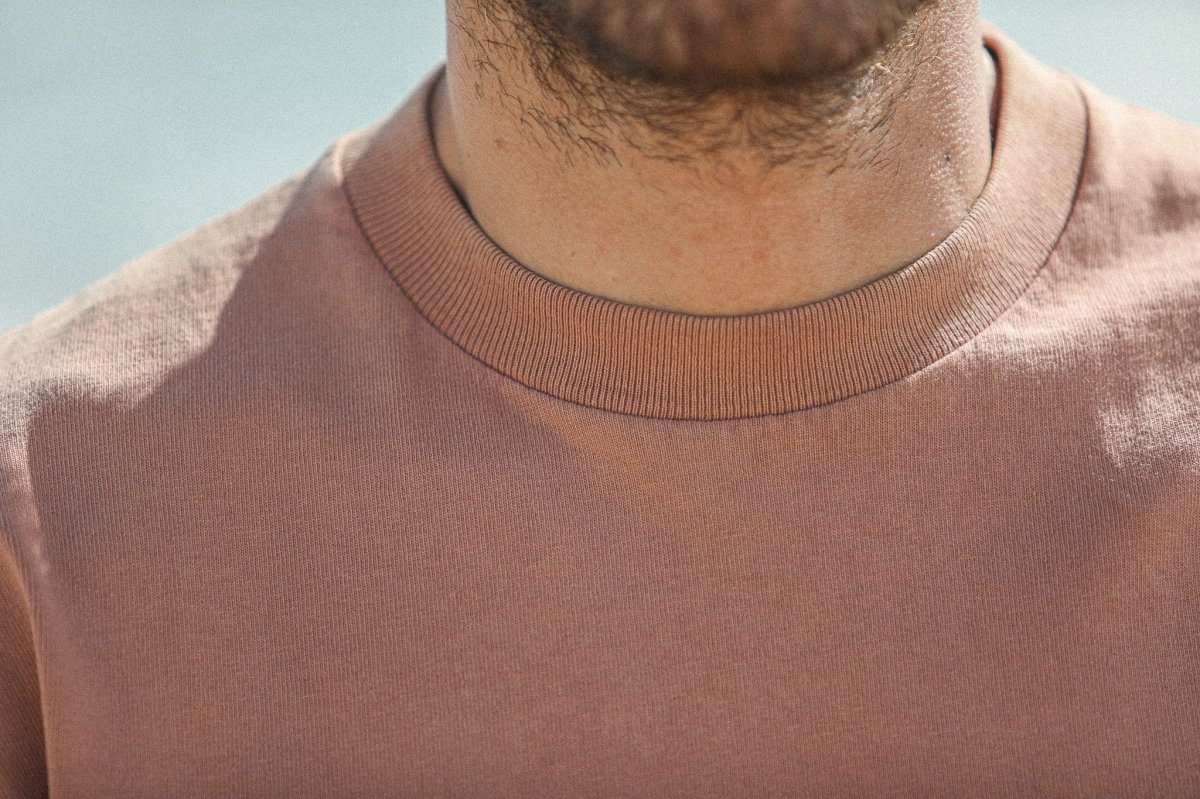 Tee-Shirt Comfort Acid Wash Rose Dust – Image 7