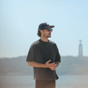 Tee-Shirt Oversized Acid Wash Grey