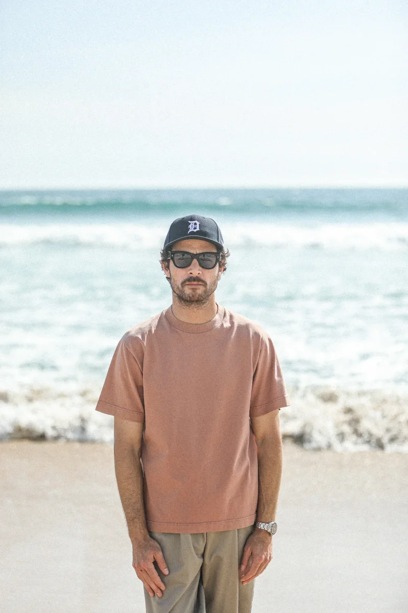 Tee-Shirt Comfort Acid Wash Rose Dust – Image 2