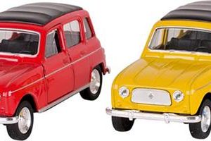 Voiture en metal Renault 4 - GOKI